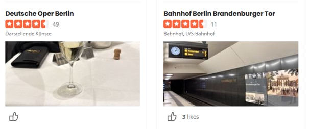 Beispiel Erwähnung in Branchenverzeichnis hier Yelp